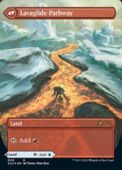 Riverglide Pathway // Lavaglide Pathway (Borderless) [Secret Lair: Ultimate Edition] | Local Legends