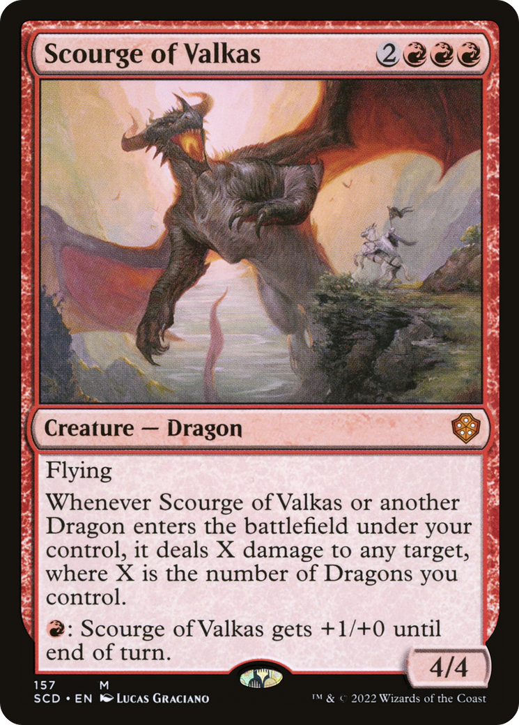 Scourge of Valkas [Starter Commander Decks] | Local Legends