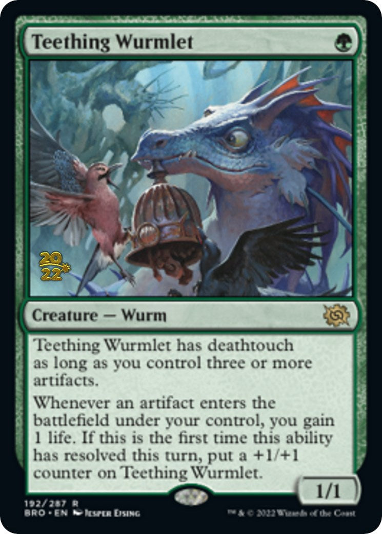 Teething Wurmlet [The Brothers' War: Prerelease Promos] | Golgari Games