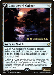 Conqueror's Galleon // Conqueror's Foothold [Ixalan Prerelease Promos] | Local Legends