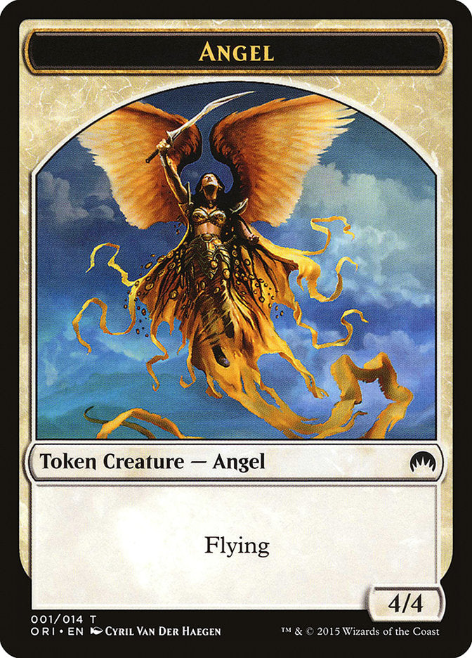 Angel Token [Magic Origins Tokens] | Golgari Games