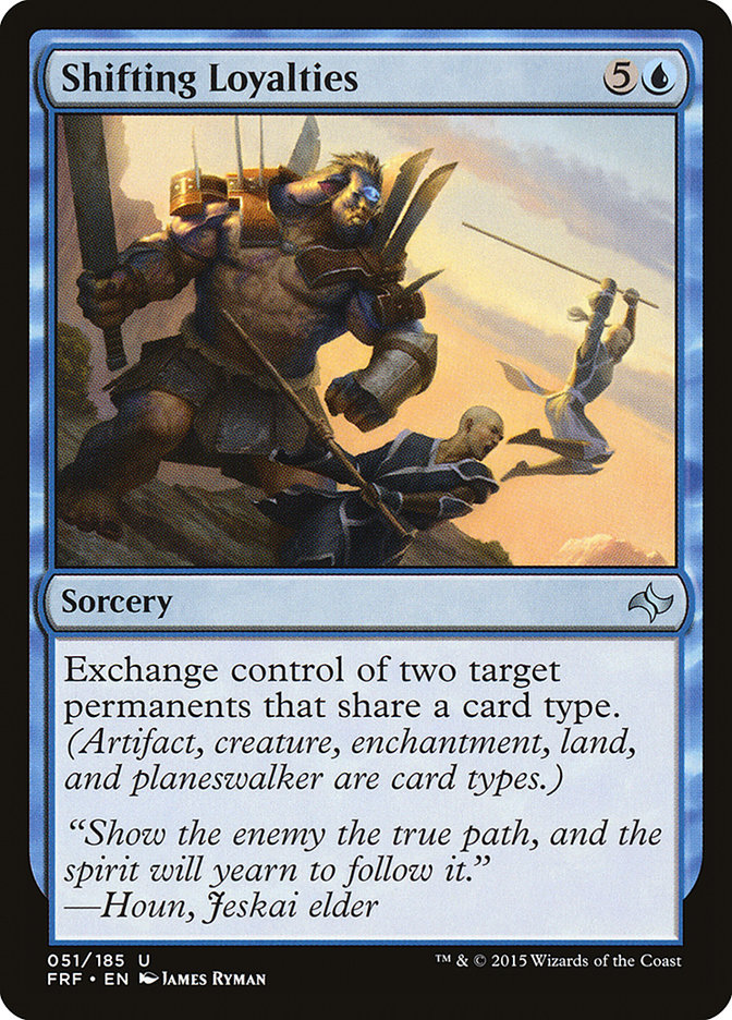 Shifting Loyalties [Fate Reforged] | Local Legends