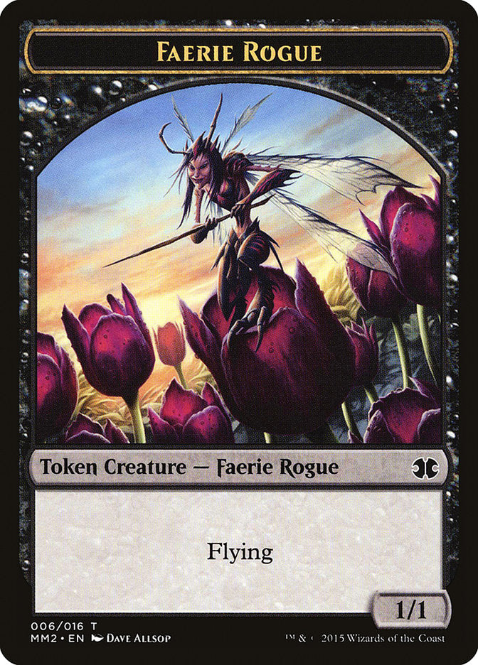 Faerie Rogue Token [Modern Masters 2015 Tokens] | Golgari Games