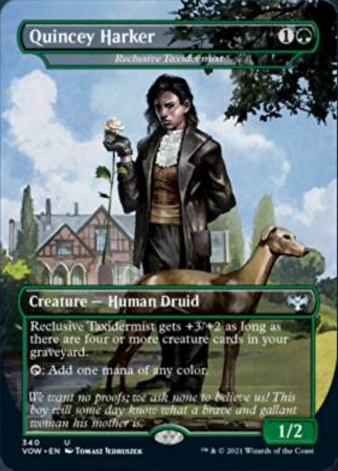 Reclusive Taxidermist - Quincey Harker [Innistrad: Crimson Vow] | Golgari Games