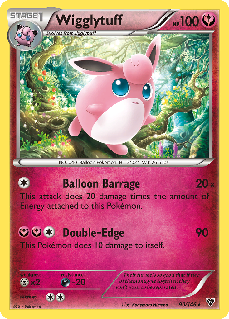 Wigglytuff (90/146) [XY: Base Set] | Golgari Games