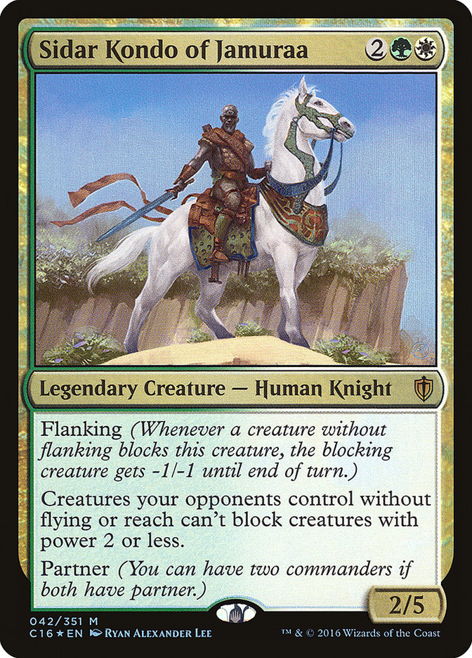 Sidar Kondo of Jamuraa [Commander 2016] | Local Legends