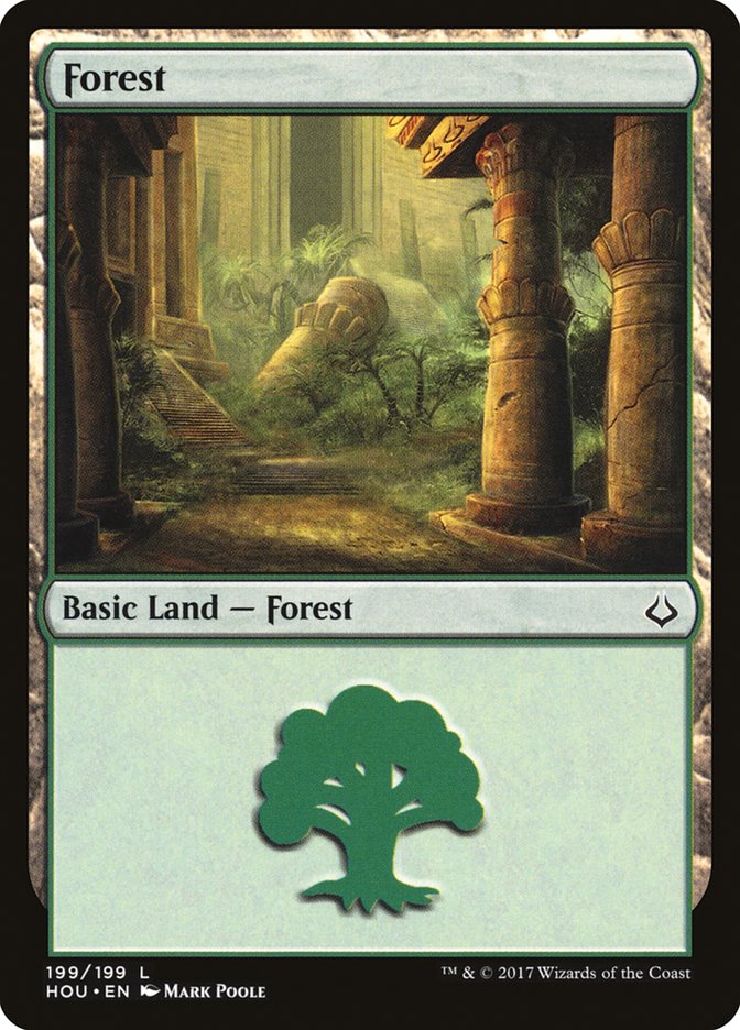 Forest (199) [Hour of Devastation] | Golgari Games