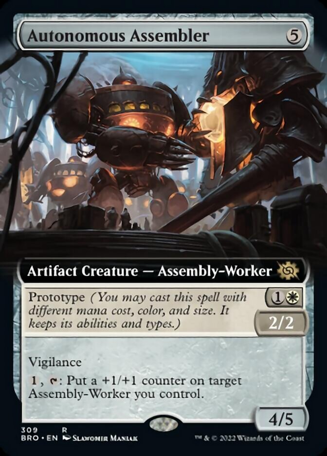 Autonomous Assembler (Extended Art) [The Brothers' War] | Golgari Games