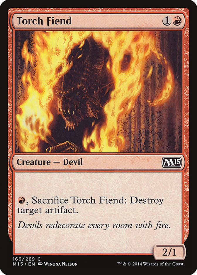 Torch Fiend [Magic 2015] | Golgari Games