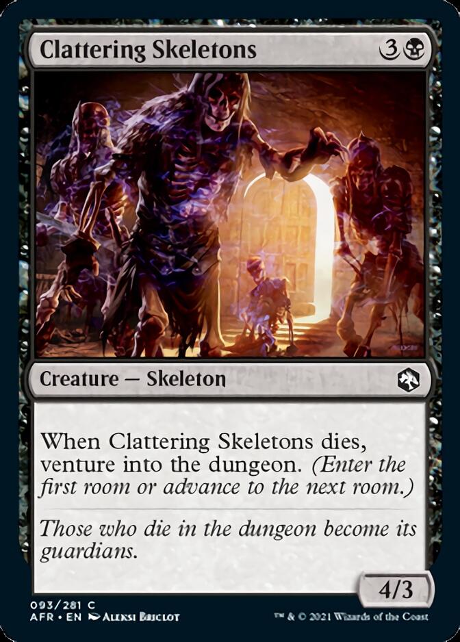 Clattering Skeletons [Dungeons & Dragons: Adventures in the Forgotten Realms] | Golgari Games