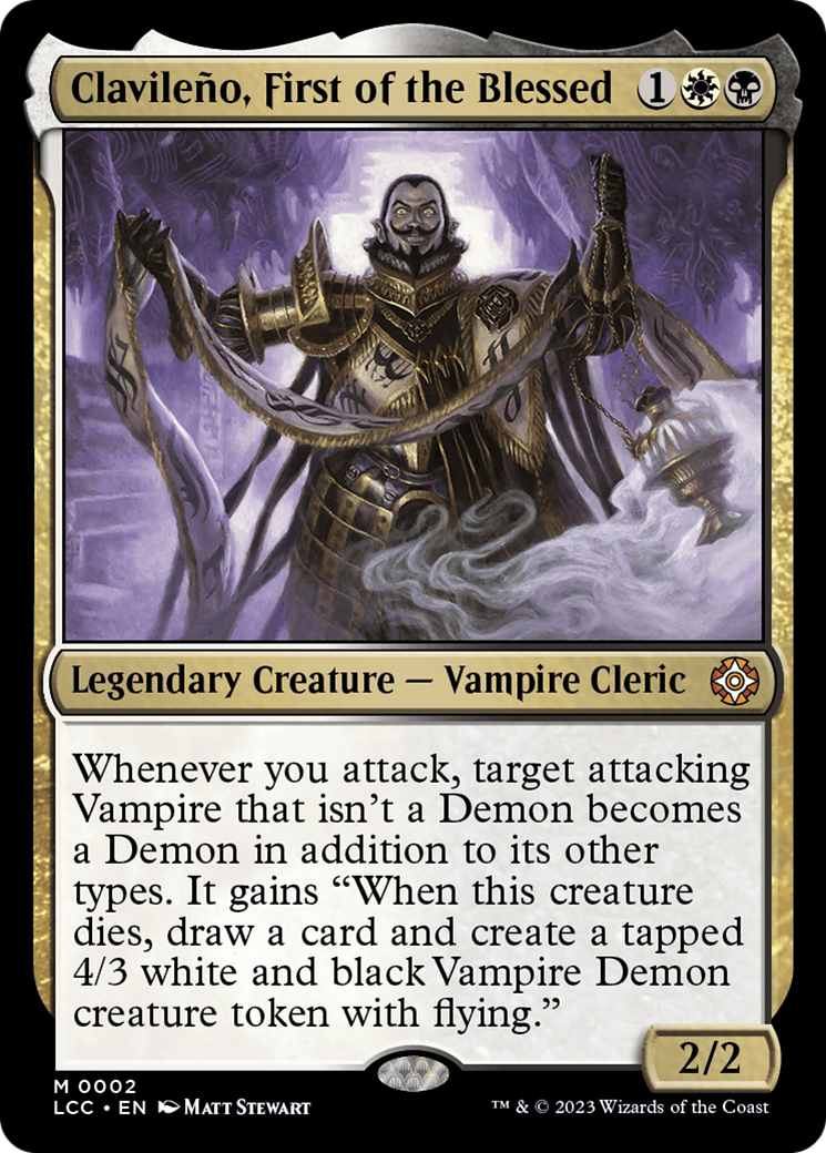 Clavileno, First of the Blessed [The Lost Caverns of Ixalan Commander] | Local Legends