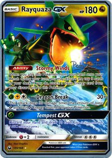 Rayquaza GX (109/168) (Dragones y Sombras - Pedro Eugenio Torres) [World Championships 2018] | Golgari Games