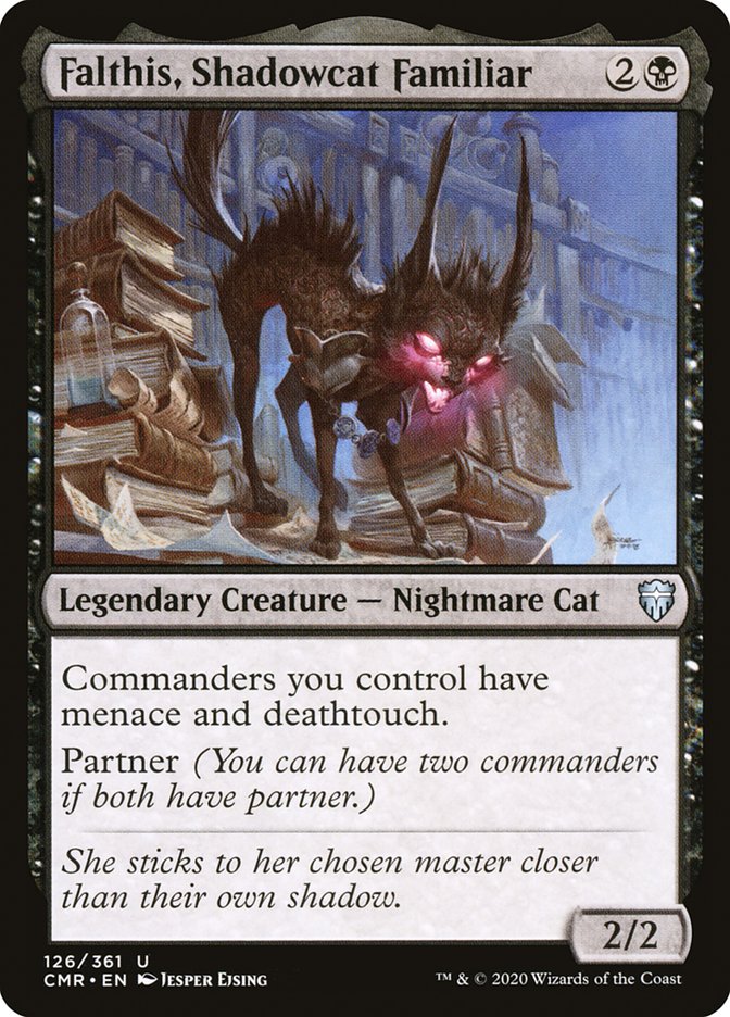 Falthis, Shadowcat Familiar [Commander Legends] | Golgari Games