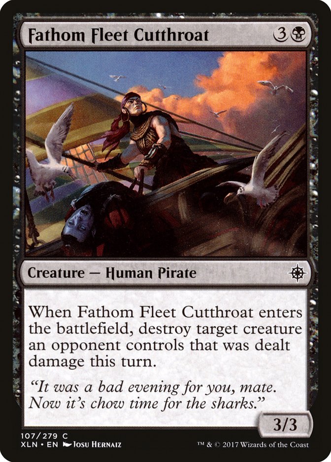 Fathom Fleet Cutthroat [Ixalan] | Golgari Games