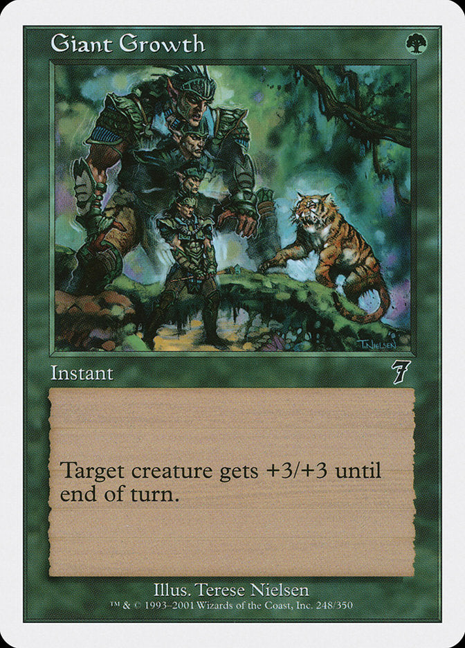 Giant Growth [Seventh Edition] | Local Legends