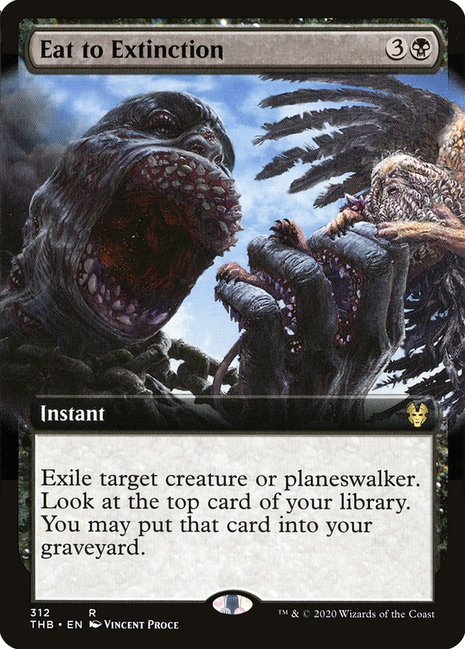 Eat to Extinction (Extended Art) [Theros Beyond Death] | Local Legends