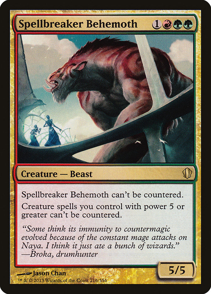 Spellbreaker Behemoth [Commander 2013] | Golgari Games