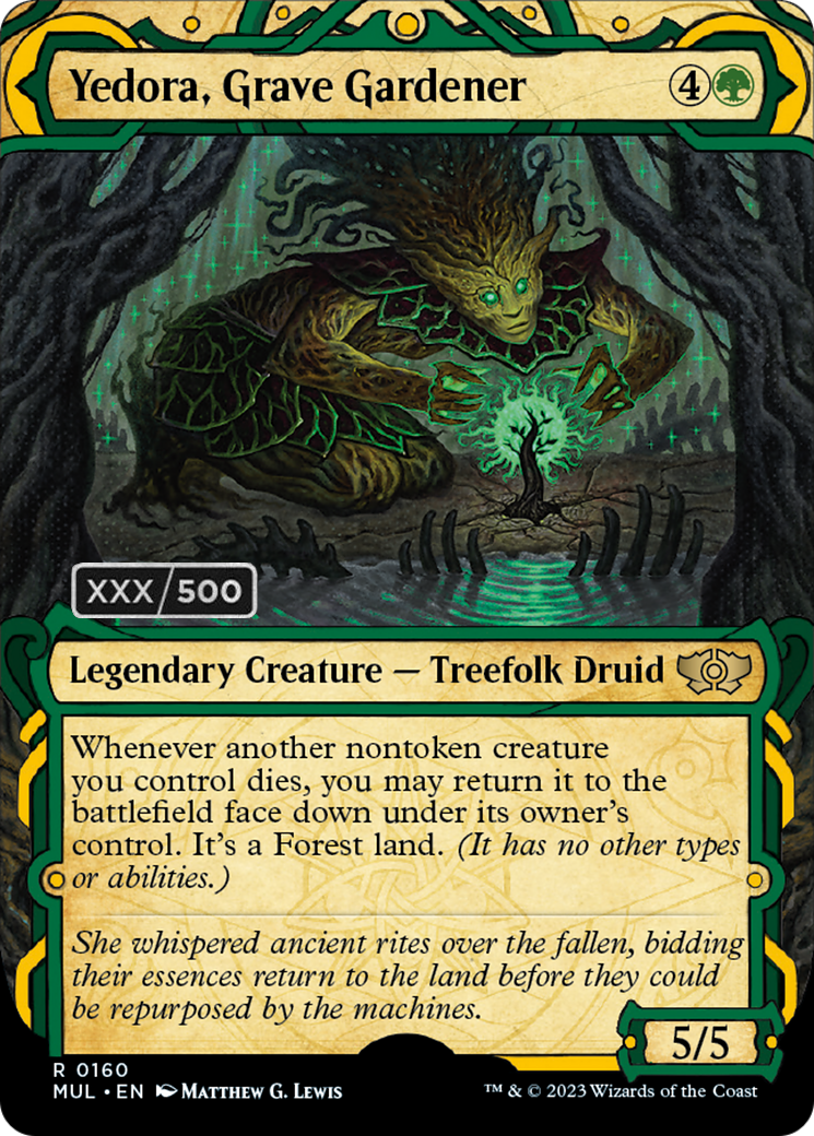 Yedora, Grave Gardener (Serialized) [Multiverse Legends] | Golgari Games