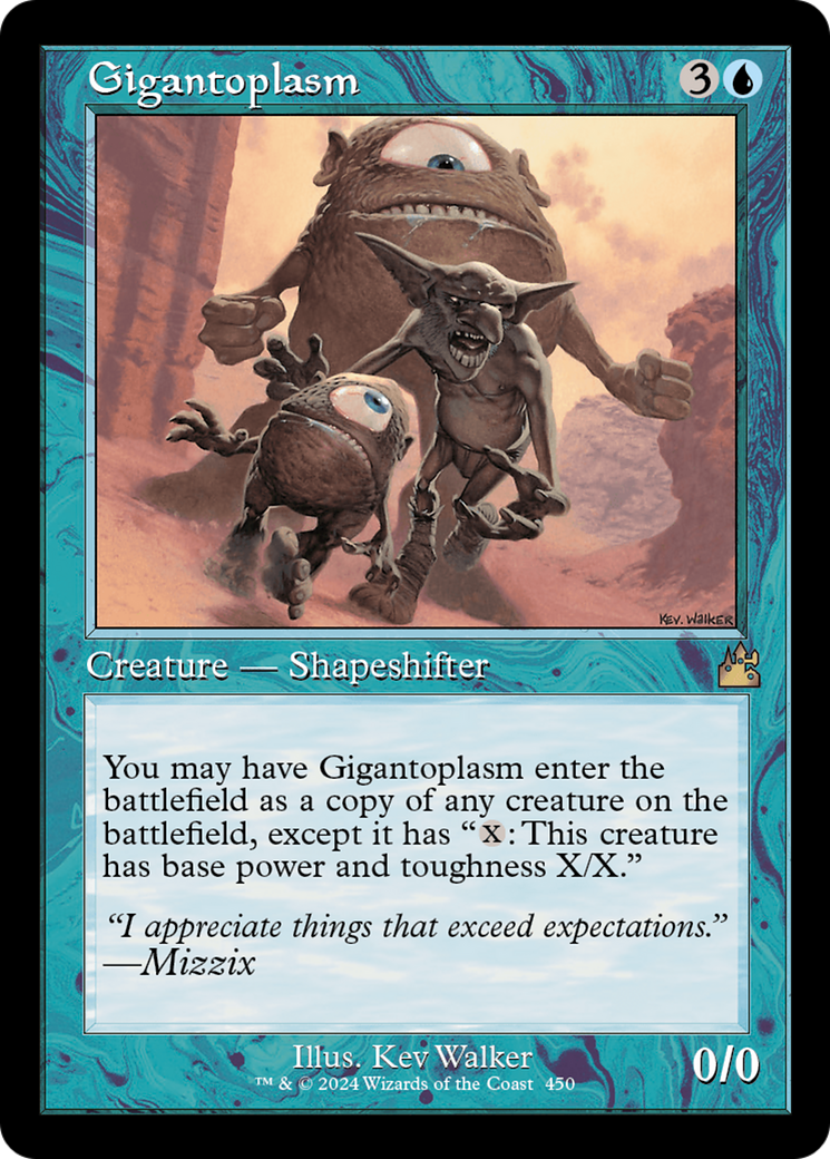 Gigantoplasm (Retro Frame) [Ravnica Remastered] | Local Legends