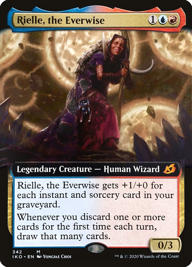 Rielle, the Everwise (Extended Art) [Ikoria: Lair of Behemoths] | Local Legends