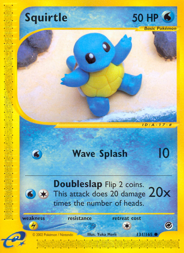 Squirtle (131/165) [Expedition: Base Set] | Golgari Games