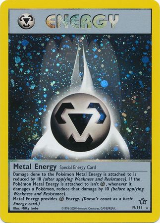 Metal Energy (19/111) [Neo Genesis Unlimited] | Golgari Games