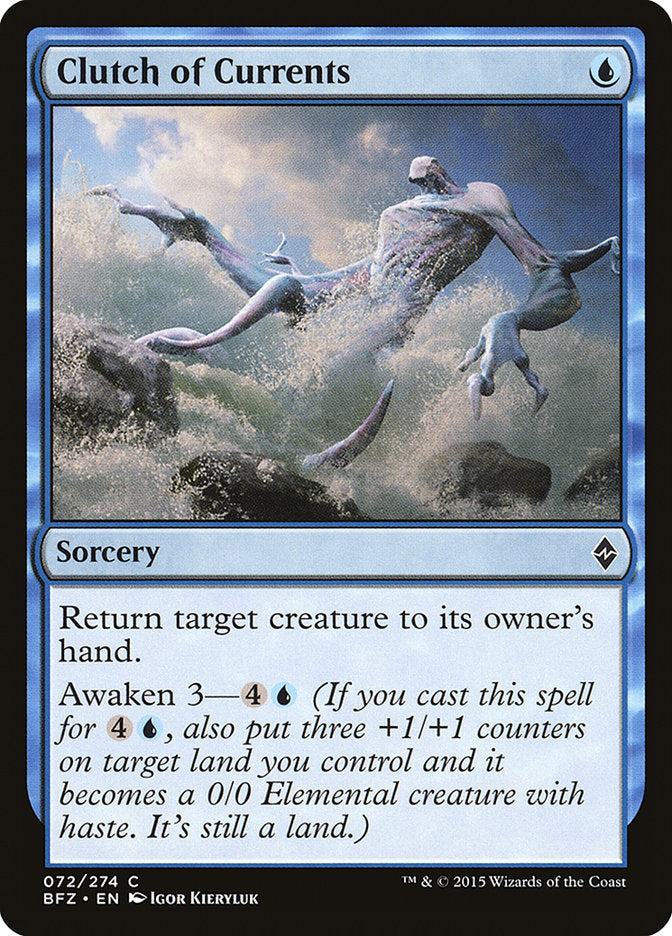 Clutch of Currents [Battle for Zendikar] | Local Legends