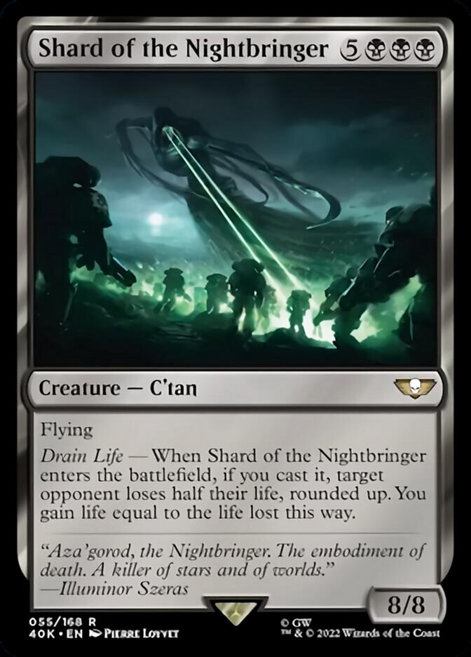 Shard of the Nightbringer (Surge Foil) [Universes Beyond: Warhammer 40,000] | Local Legends