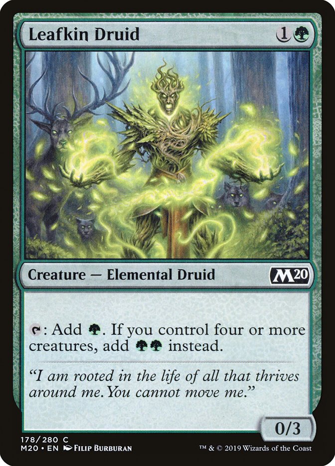 Leafkin Druid [Core Set 2020] | Local Legends