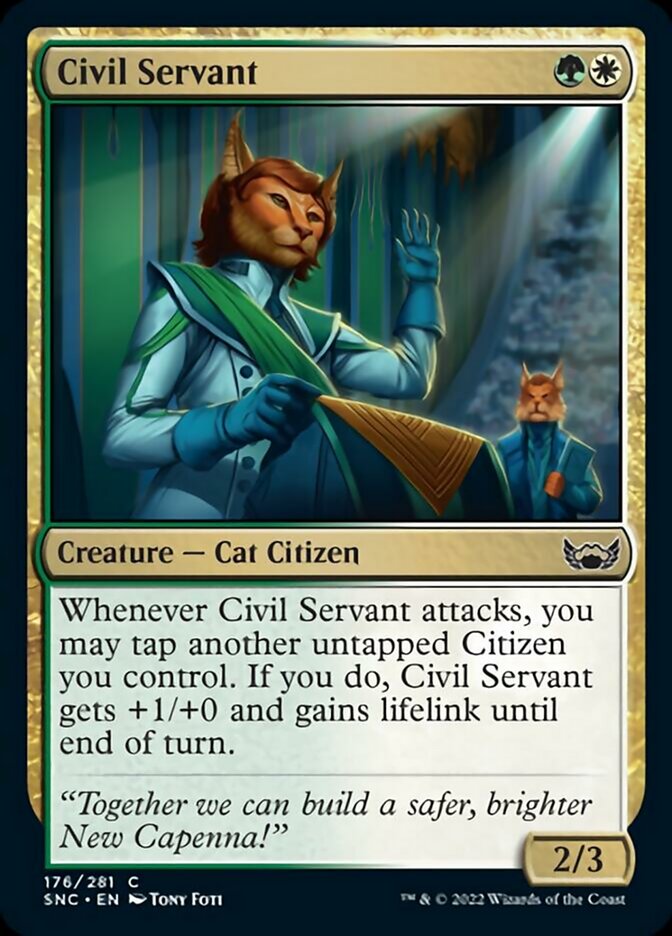 Civil Servant [Streets of New Capenna] | Golgari Games