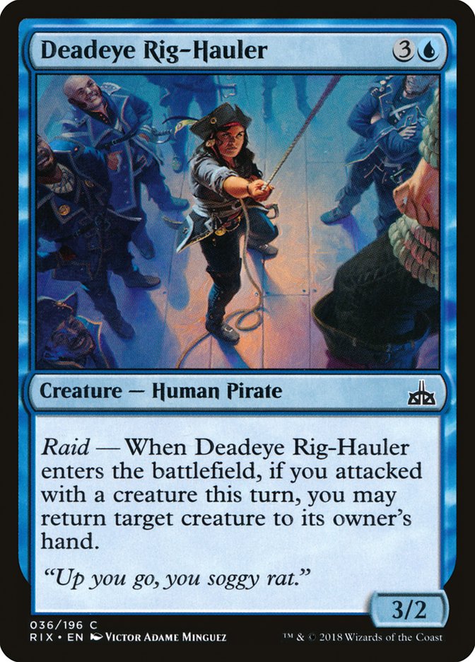 Deadeye Rig-Hauler [Rivals of Ixalan] | Golgari Games