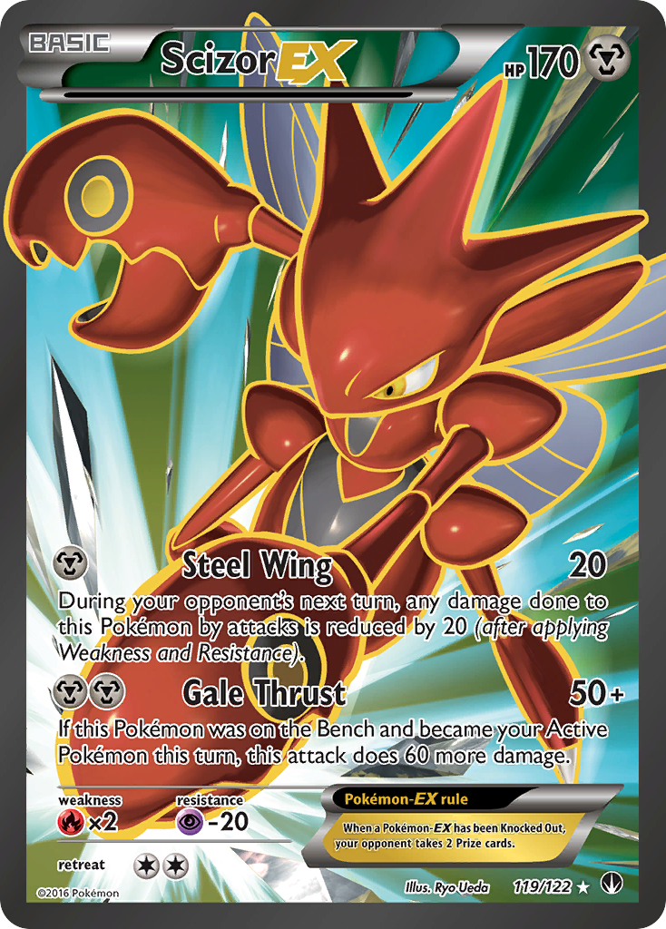 Scizor EX (119/122) [XY: BREAKpoint] | Golgari Games