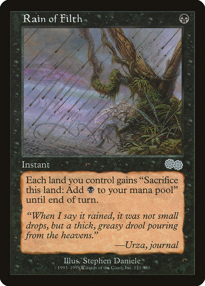 Rain of Filth [Urza's Saga] | Local Legends