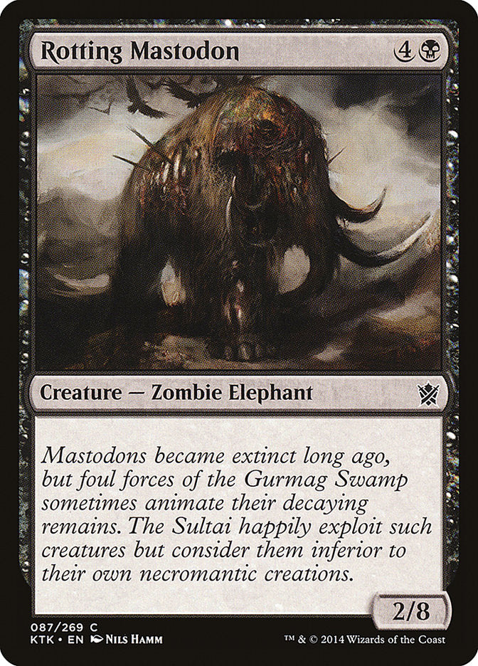 Rotting Mastodon [Khans of Tarkir] | Golgari Games