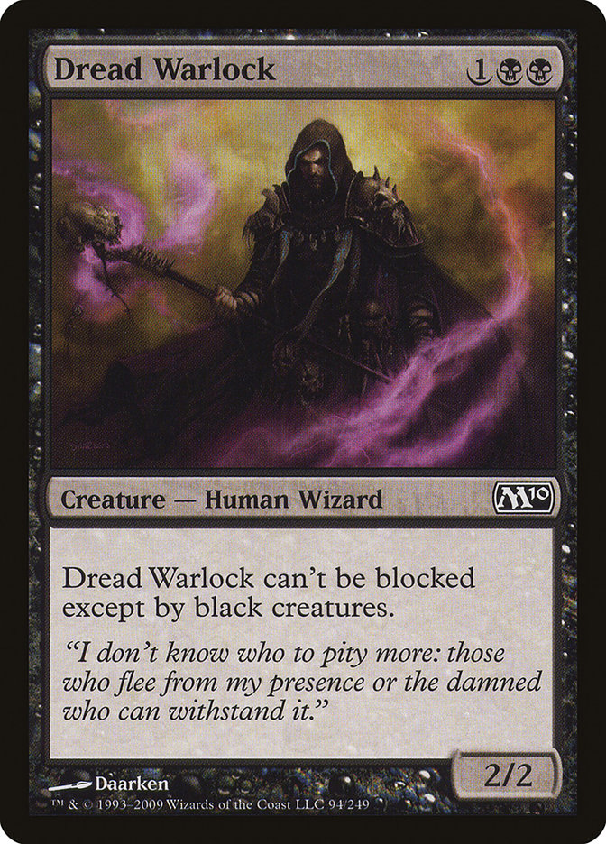 Dread Warlock [Magic 2010] | Golgari Games