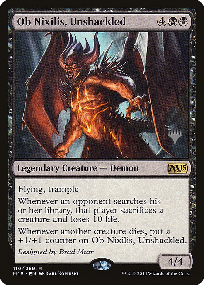 Ob Nixilis, Unshackled [Magic 2015 Promos] | Local Legends