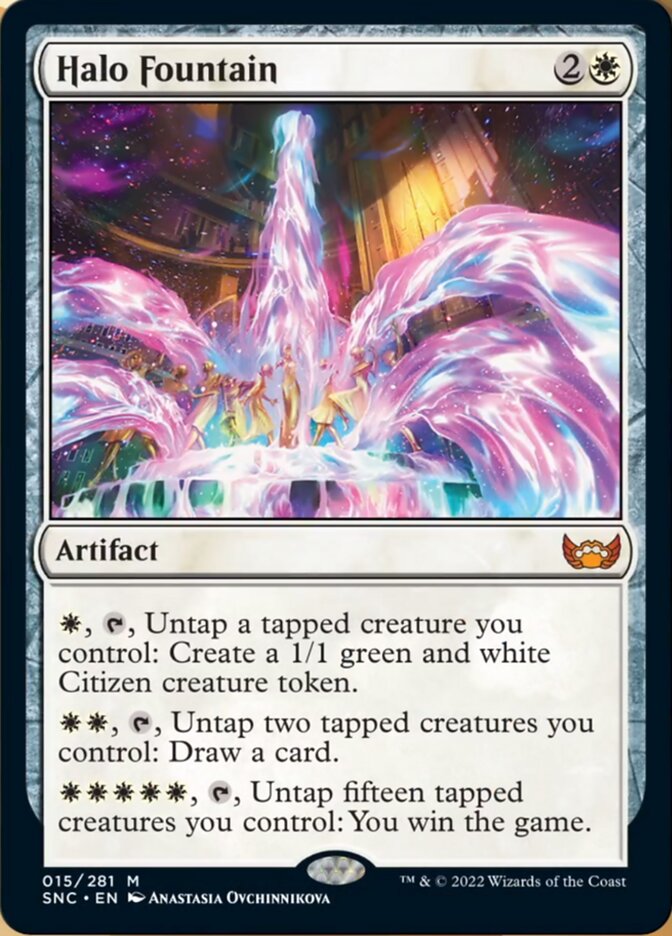 Halo Fountain [Streets of New Capenna] | Golgari Games