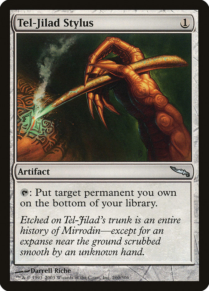 Tel-Jilad Stylus [Mirrodin] | Local Legends