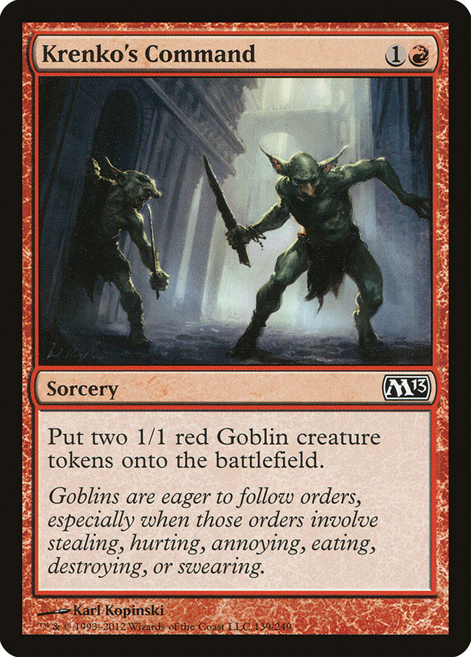 Krenko's Command [Magic 2013] | Local Legends