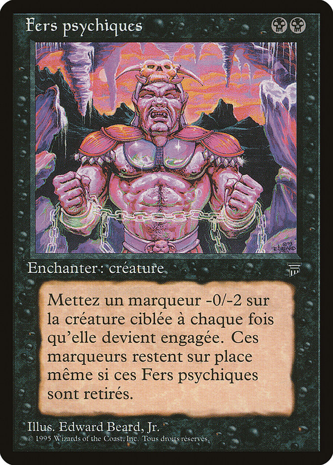 Spirit Shackle (French) - "Fers psychiques" [Renaissance] | Golgari Games