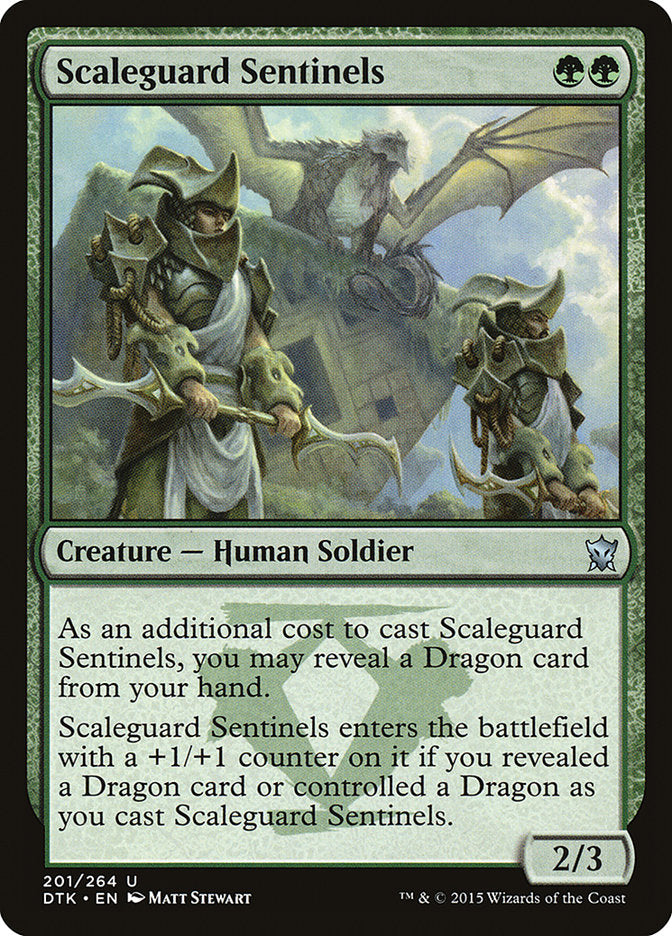 Scaleguard Sentinels [Dragons of Tarkir] | Golgari Games