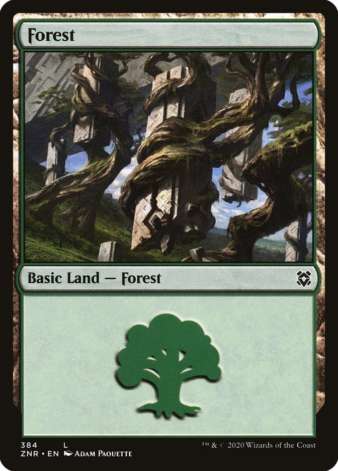 Forest (384) [Zendikar Rising] | Local Legends