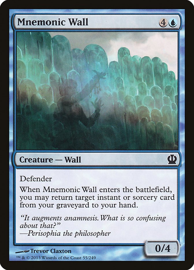 Mnemonic Wall [Theros] | Golgari Games