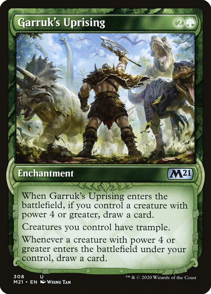 Garruk's Uprising (Showcase) [Core Set 2021] | Local Legends
