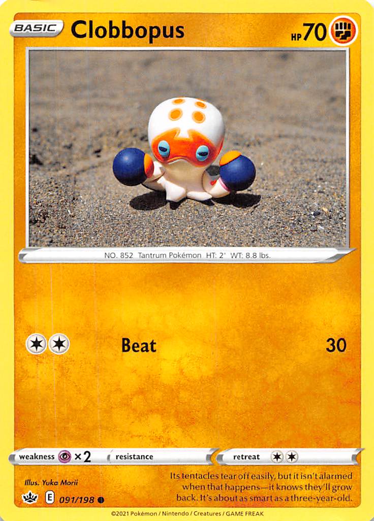 Clobbopus (091/198) [Sword & Shield: Chilling Reign] | Local Legends
