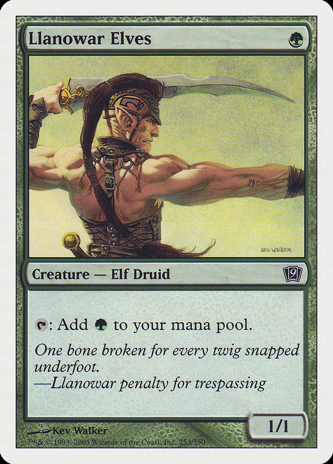 Llanowar Elves [Ninth Edition] | Local Legends