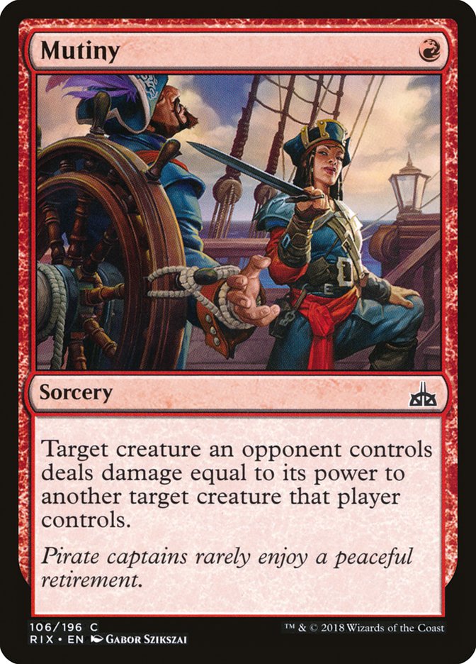 Mutiny [Rivals of Ixalan] | Local Legends