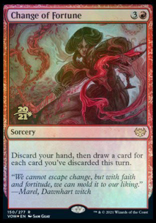 Change of Fortune [Innistrad: Crimson Vow Prerelease Promos] | Golgari Games