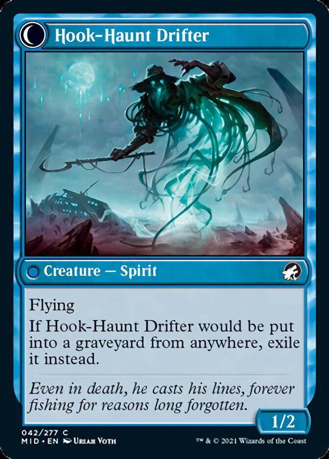 Baithook Angler // Hook-Haunt Drifter [Innistrad: Midnight Hunt] | Golgari Games