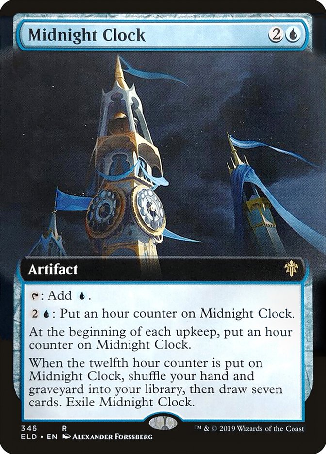 Midnight Clock (Extended Art) [Throne of Eldraine] | Local Legends